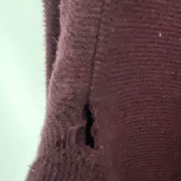 J. Crew Maroon Knit Top - Picture 5 of 5